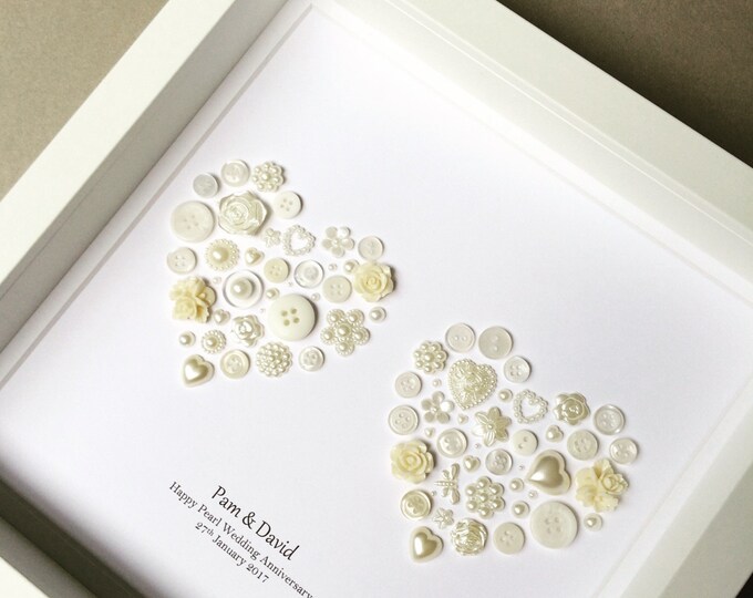 30th Wedding Anniversary Pearl Wedding Pearl Anniversary 30th