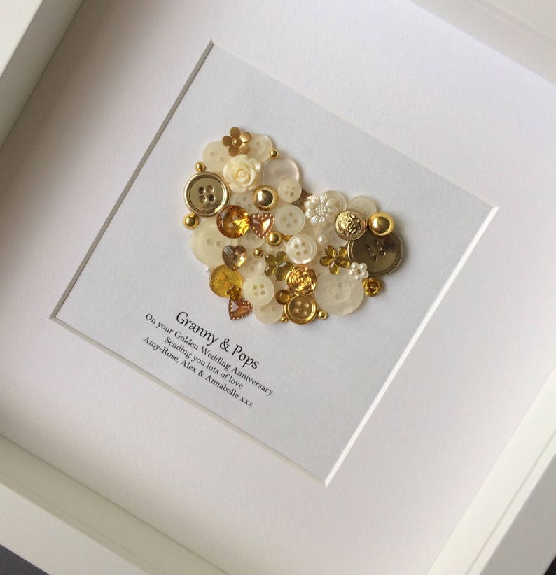 Personalised 50th Anniversary Gifts 50th Wedding Anniversary Etsy