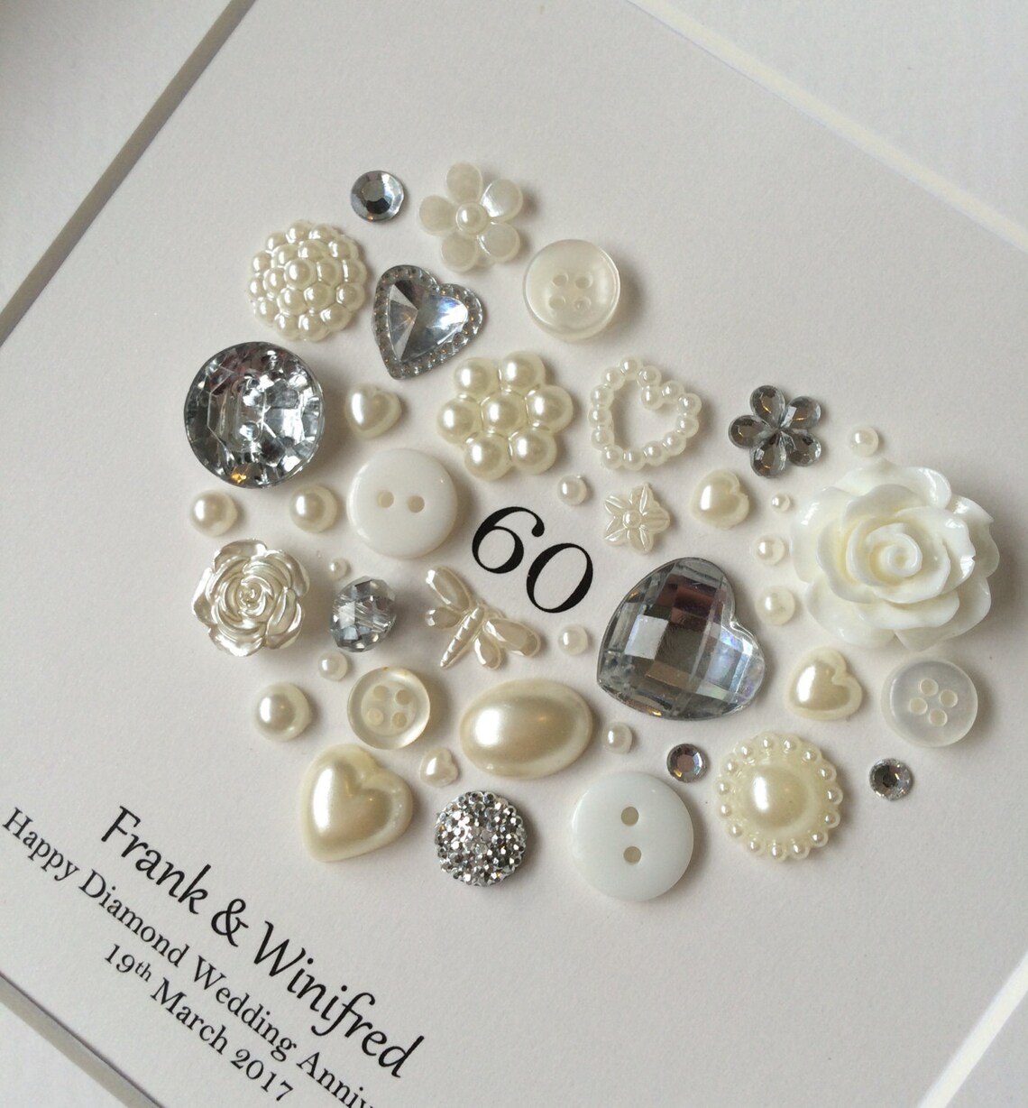 Diamond Anniversary 60th Anniversary 60th Wedding | Etsy