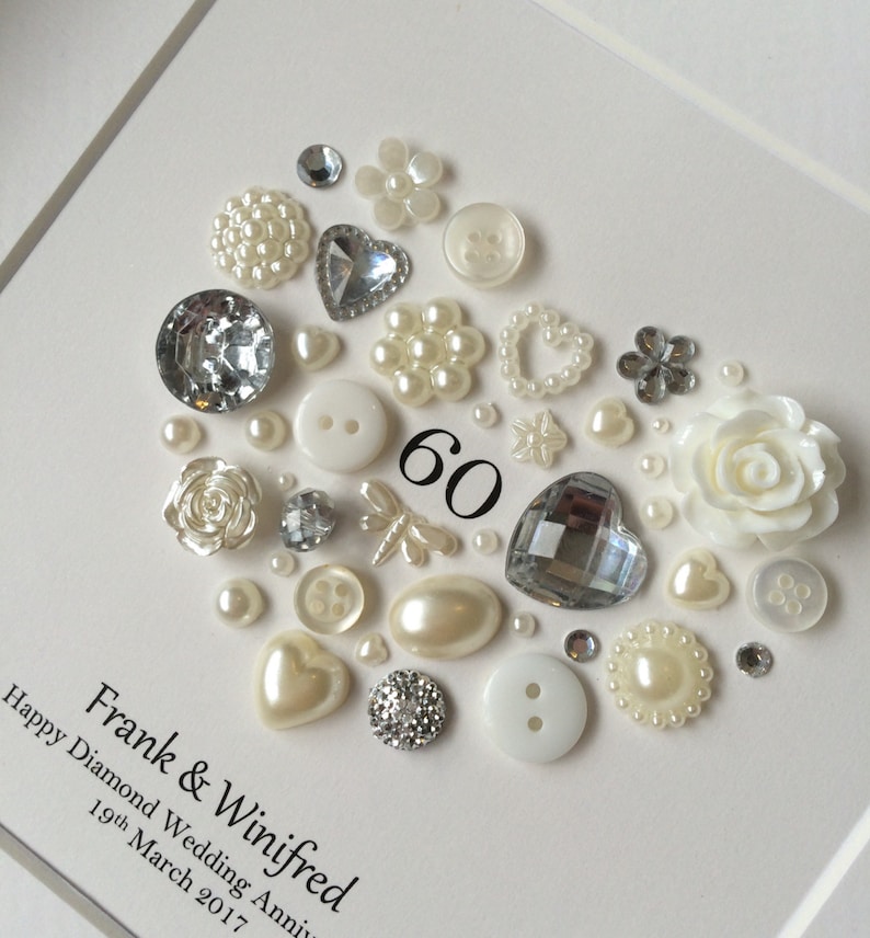 Diamond Anniversary 60th Anniversary 60th Wedding - Etsy
