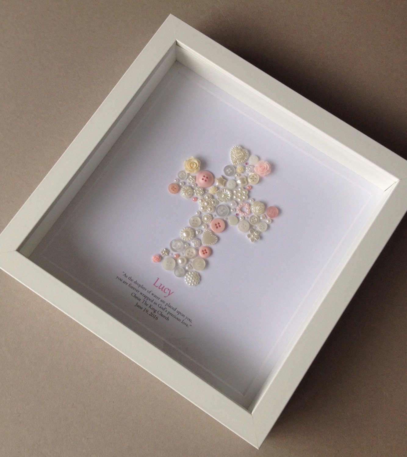 Christening Gift Baptism Gift for Goddaughter Christening Etsy