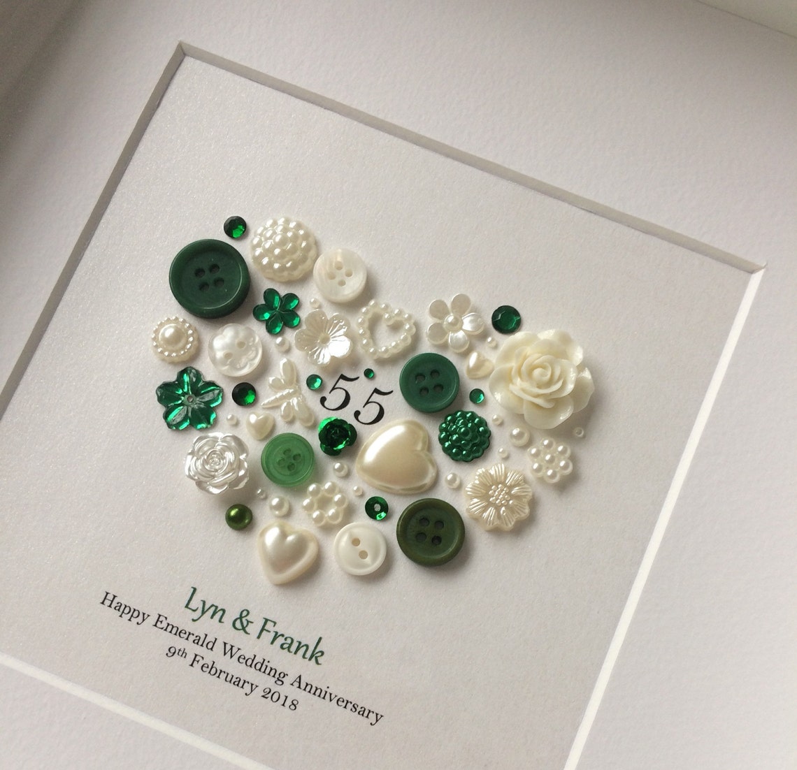 55th Anniversary Emerald Anniversary Emerald Wedding - Etsy UK