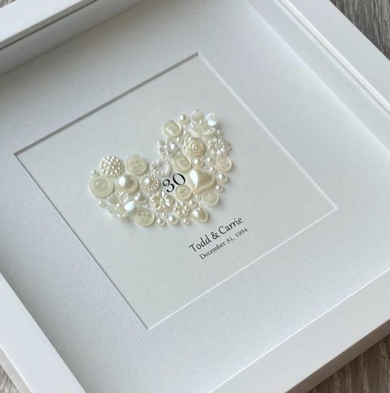 pearl wedding 30th wedding anniversary present for husband