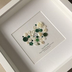 55e anniversaire - Anniversaire d’émeraude - Mariage d’émeraude - 55e anniversaire de mariage - Cadeau traditionnel - Cadeau personnalisé - 55 ans