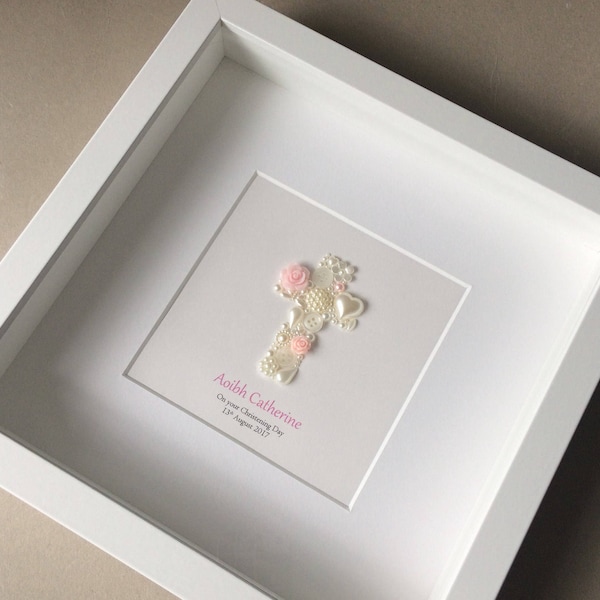 Christening Gift - Baptism Gift - Christening Art - Goddaughter Gift - Confirmation Gift - Gift from Godparents - Religious Gift - Gift