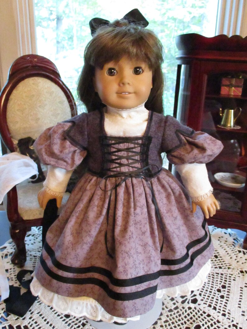 Purple Victorian Doll Dress to fit your 18 American Girl | Etsy