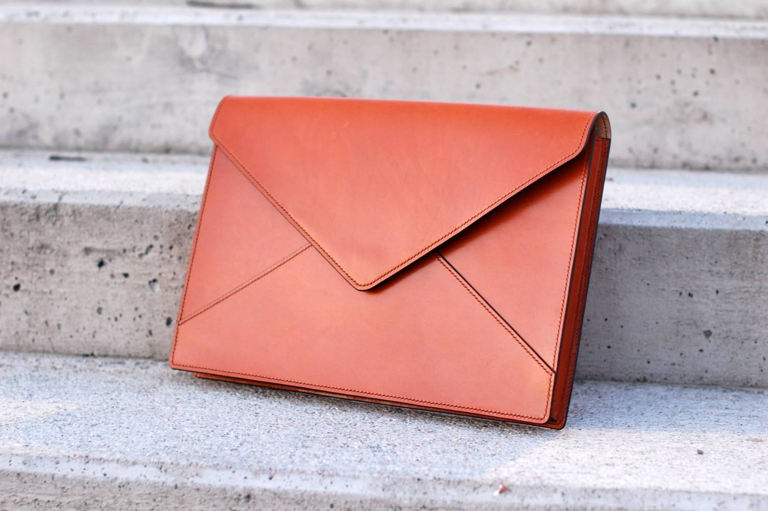 leather laptop envelope