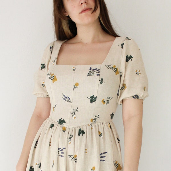 Patrón de costura PDF para vestido Ivy