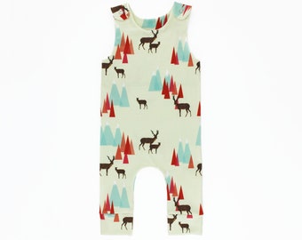 Easy Woodland Romper PDF Sewing Pattern