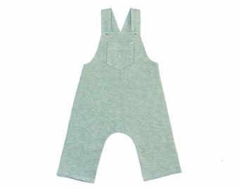 Easy Woven Overalls PDF Sewing Pattern