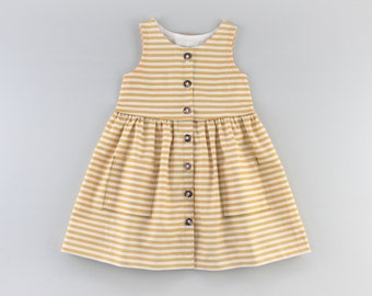 Baby Sunflower Dress PDF Sewing Pattern