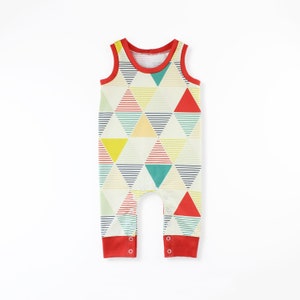 Tank Top Romper PDF Sewing Pattern