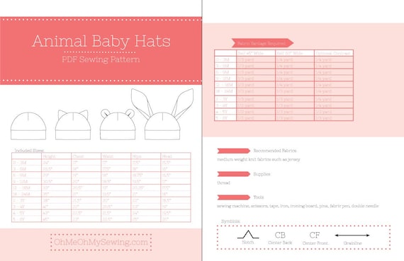 Simplicity 2585 - Cartamodello per cappelli da bambino, 6 stili
