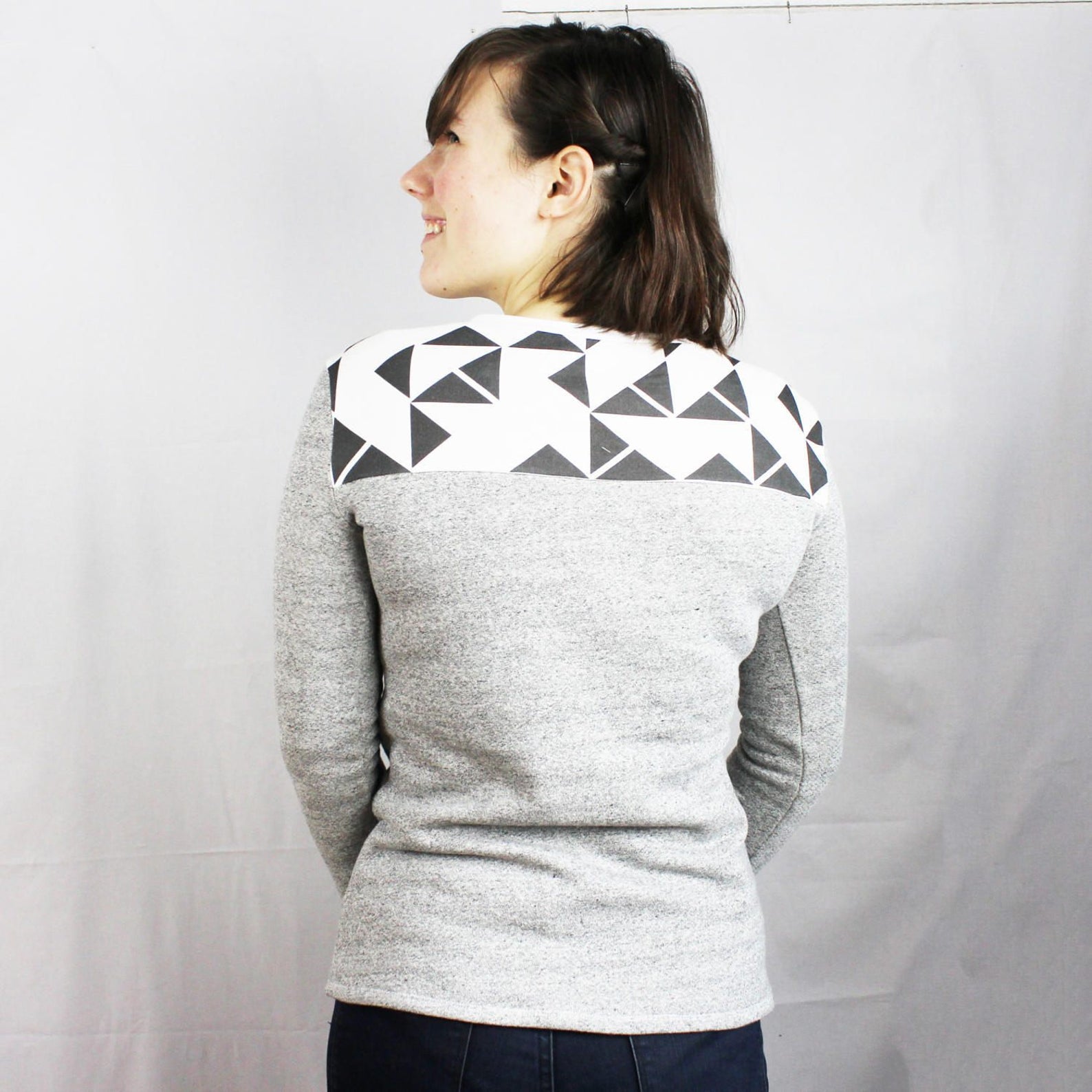 Long Sleeve Knit Yoke Tee PDF Sewing Pattern Etsy