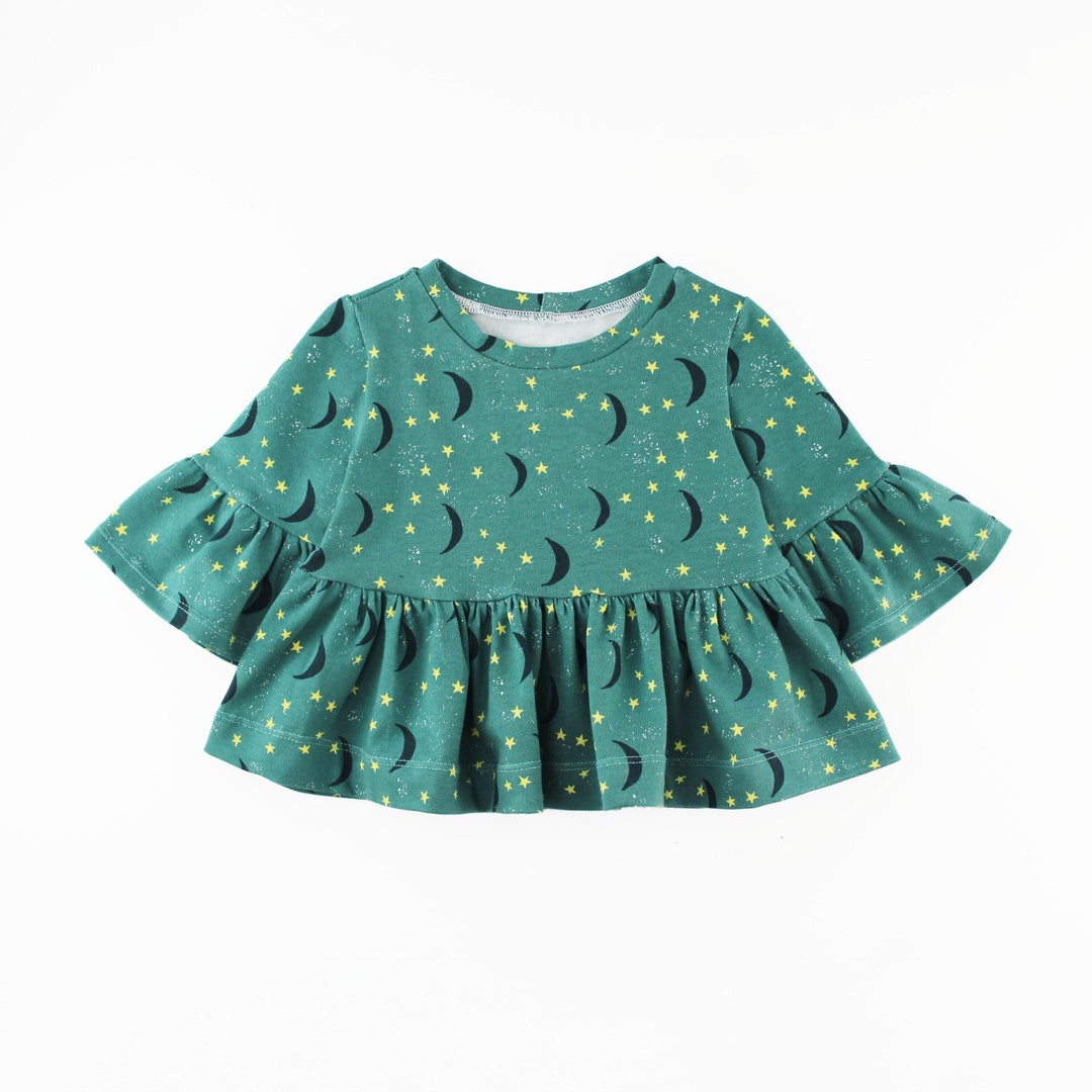 Bell Sleeve Top PDF Sewing Pattern - Etsy
