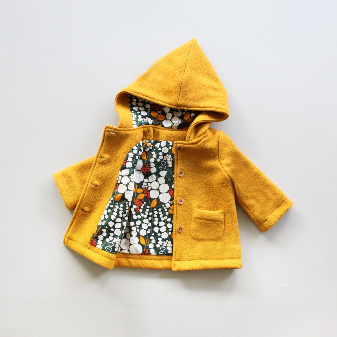 Pixie Hooded Coat PDF Sewing Pattern - Etsy UK