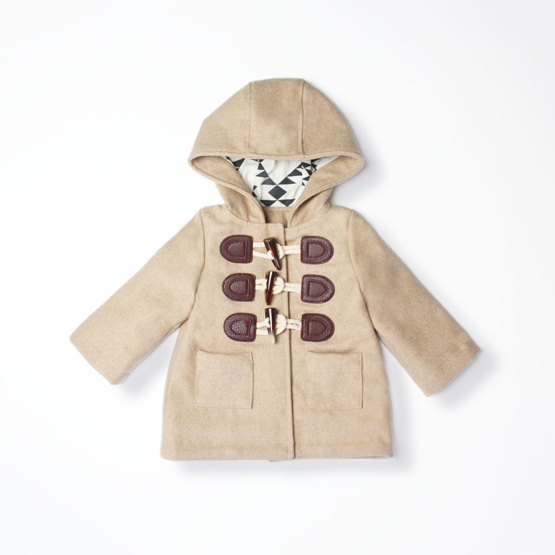 Pixie Hooded Coat PDF Sewing Pattern Etsy