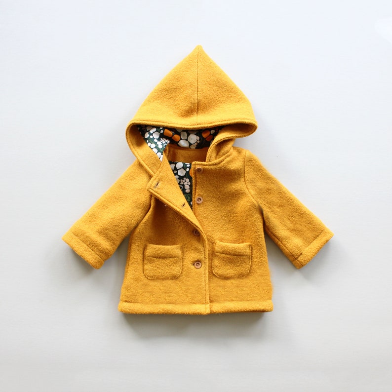 Pixie Hooded Coat PDF Sewing Pattern Etsy