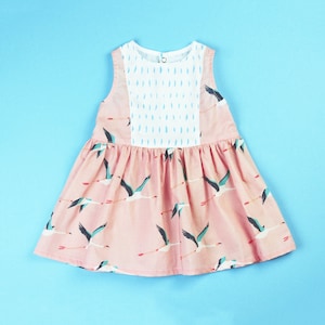 Ruffle Baby Dress PDF Sewing Pattern image 2