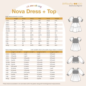Nova Dress Top PDF Sewing Pattern image 8