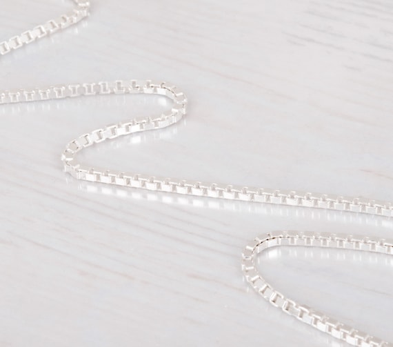 ASOS DESIGN sterling silver short chain necklace in silver