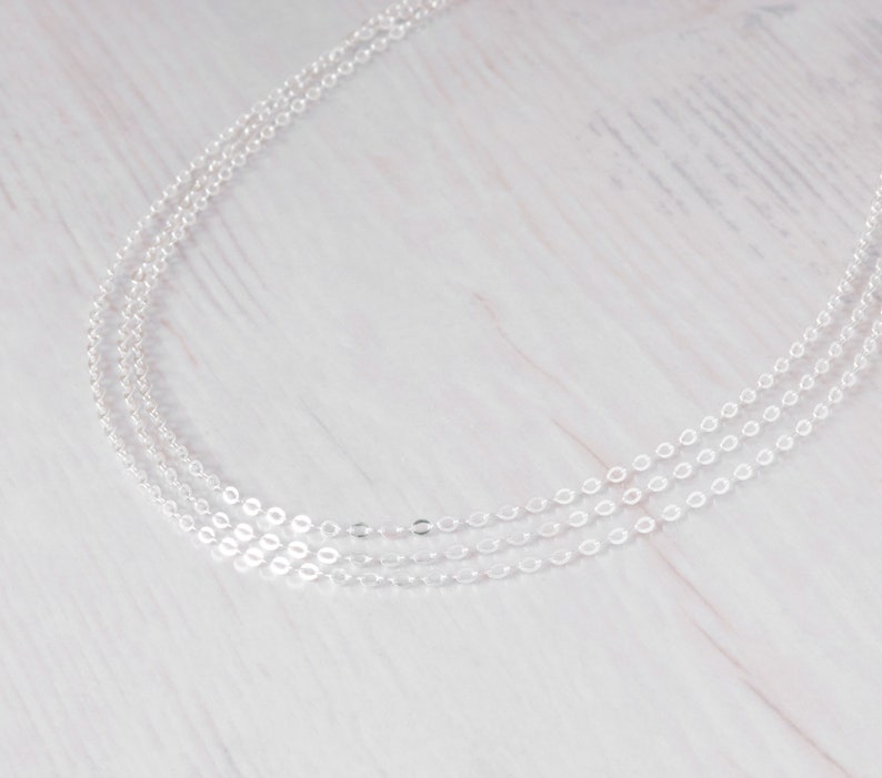 Layered Silver Choker And Pendant Necklace Set