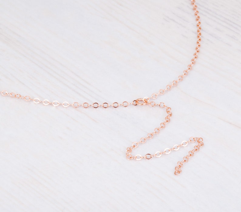 Layered Necklace, Gold Lariat Necklace, Gold Y Necklace, Y Choker Necklace, Dainty Necklace, Chain Drop Necklace, Short Y Necklace, NX50013 image 8