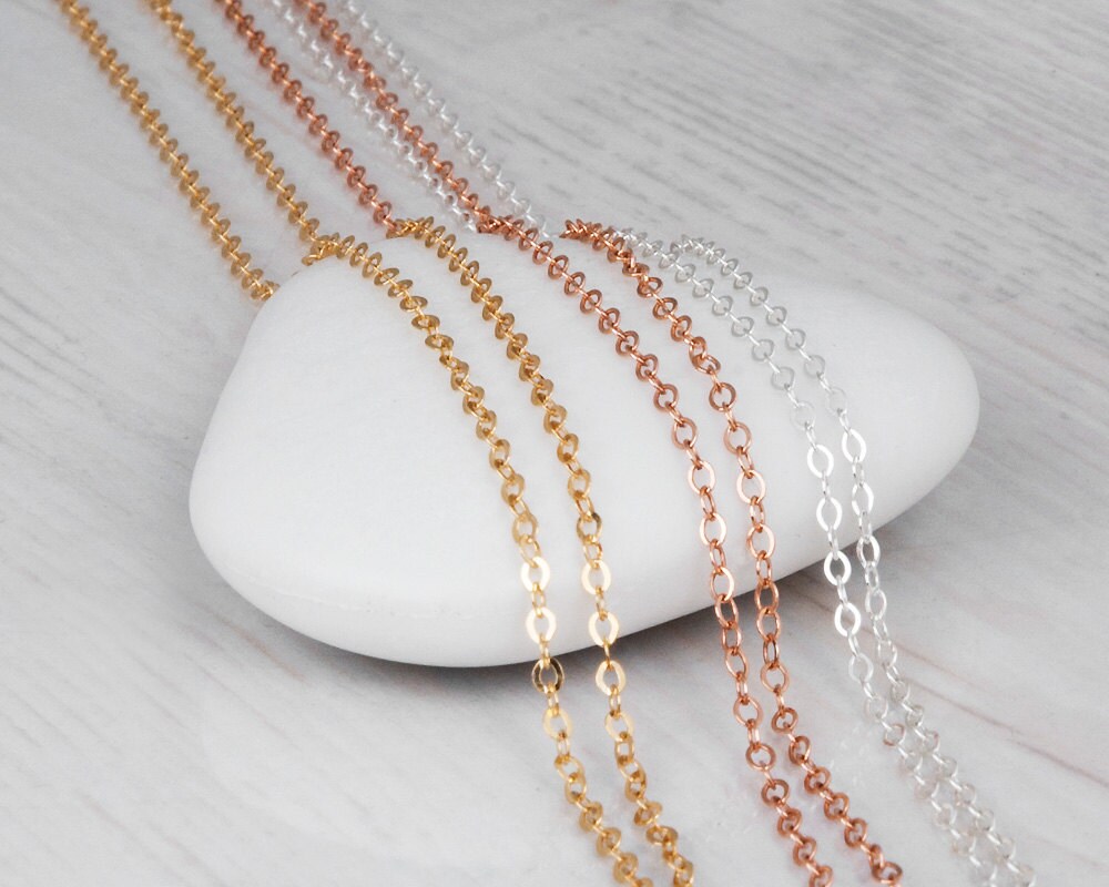 Octwine Vintage Rose Choker Necklace – Gold Bead Dangle Necklace For Women, Simple Elegant Jewelry - View #2