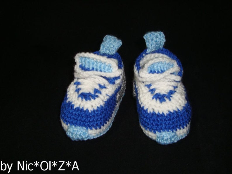 Sie Baby HausschuheSchuheTurnschuheBootiesBlau Babyschuhe Hell Nike Häkeln Weiß 4L3jqR5A