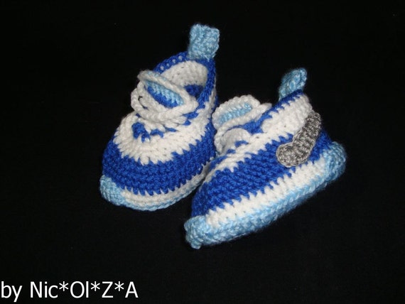 zapatillas nike crochet bebe
