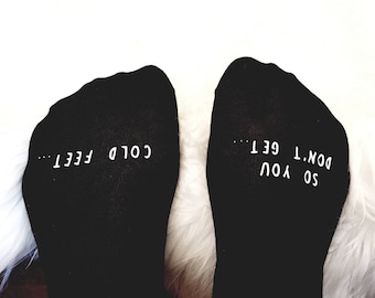 Personalised Wedding Socks – Groomsmen Gift – Father of the Bride Socks – Custom Keepsake for Wedding Day