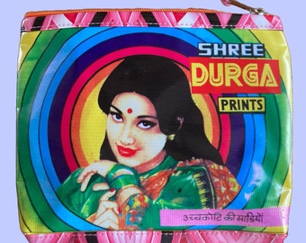 Durga, pochette de luxe en toile canvas