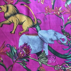 Resztki tkanin indyjskich, woal bawełniany do Twoich projektów.