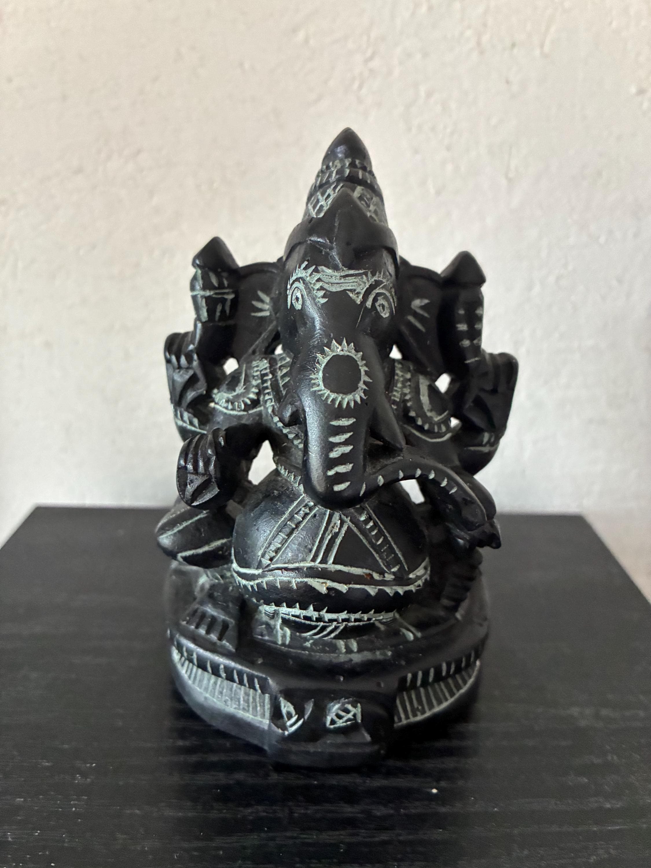 Lot De 10 Perles éléphant Ganesh En Argent Tibétain 10 Mm - Argenté - Zen