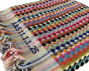 Personalized Turkish Cotton Bath Towel, Popcorn Texture Terry Towel, Thick Pure Cotton Spa Towel, Custom Embroidered Name Gift, Textured