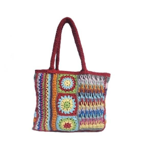 Desviación arrebatar Montgomery Granny square crochet bag - Etsy España