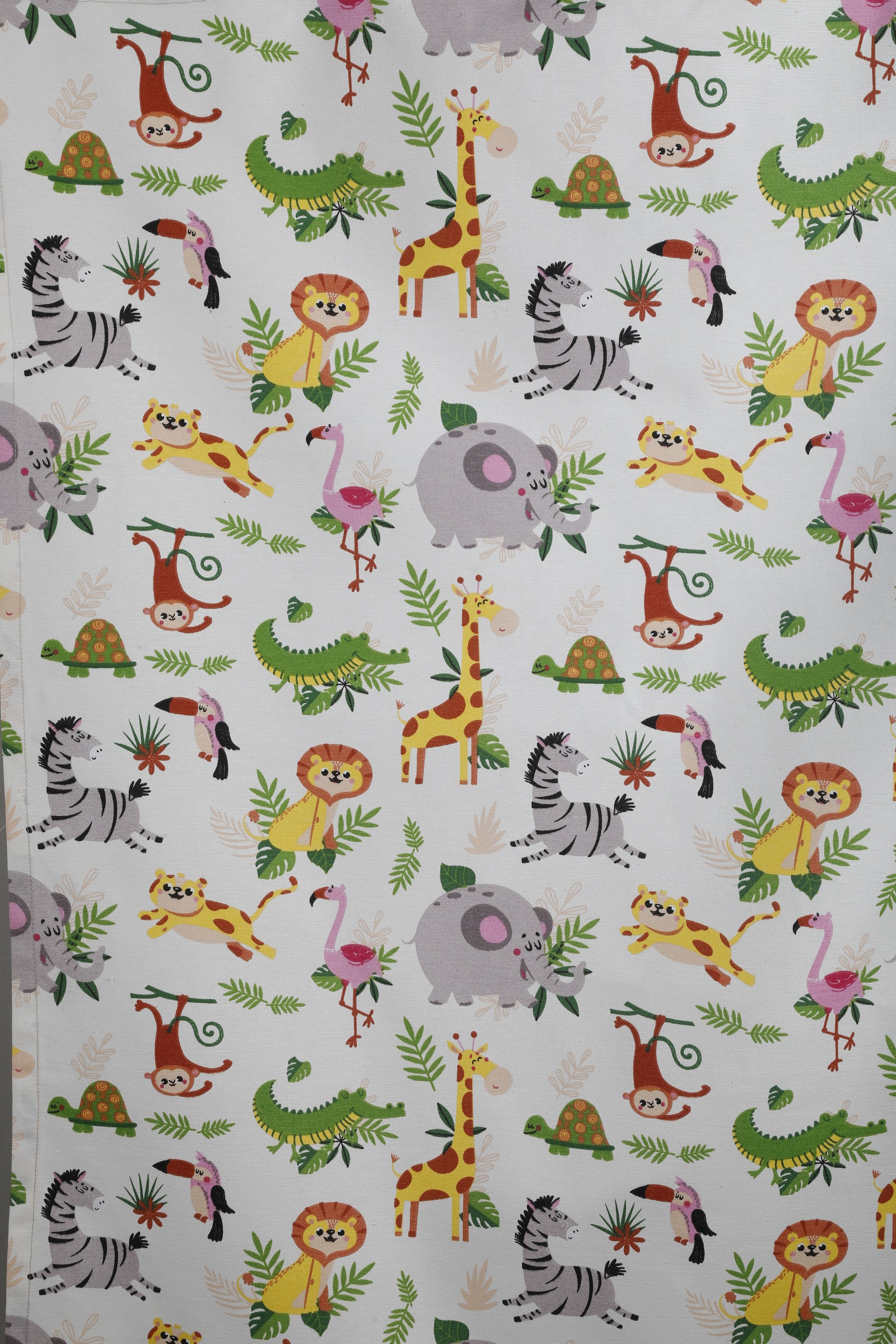 Kids Curtains Safari Nursery Decor Nursery Curtains Zoo Etsy