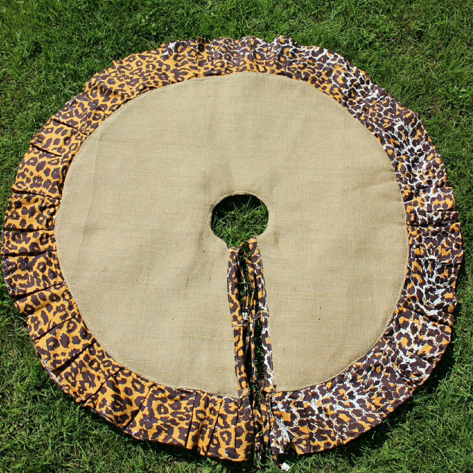 Leopard Tree Skirt 