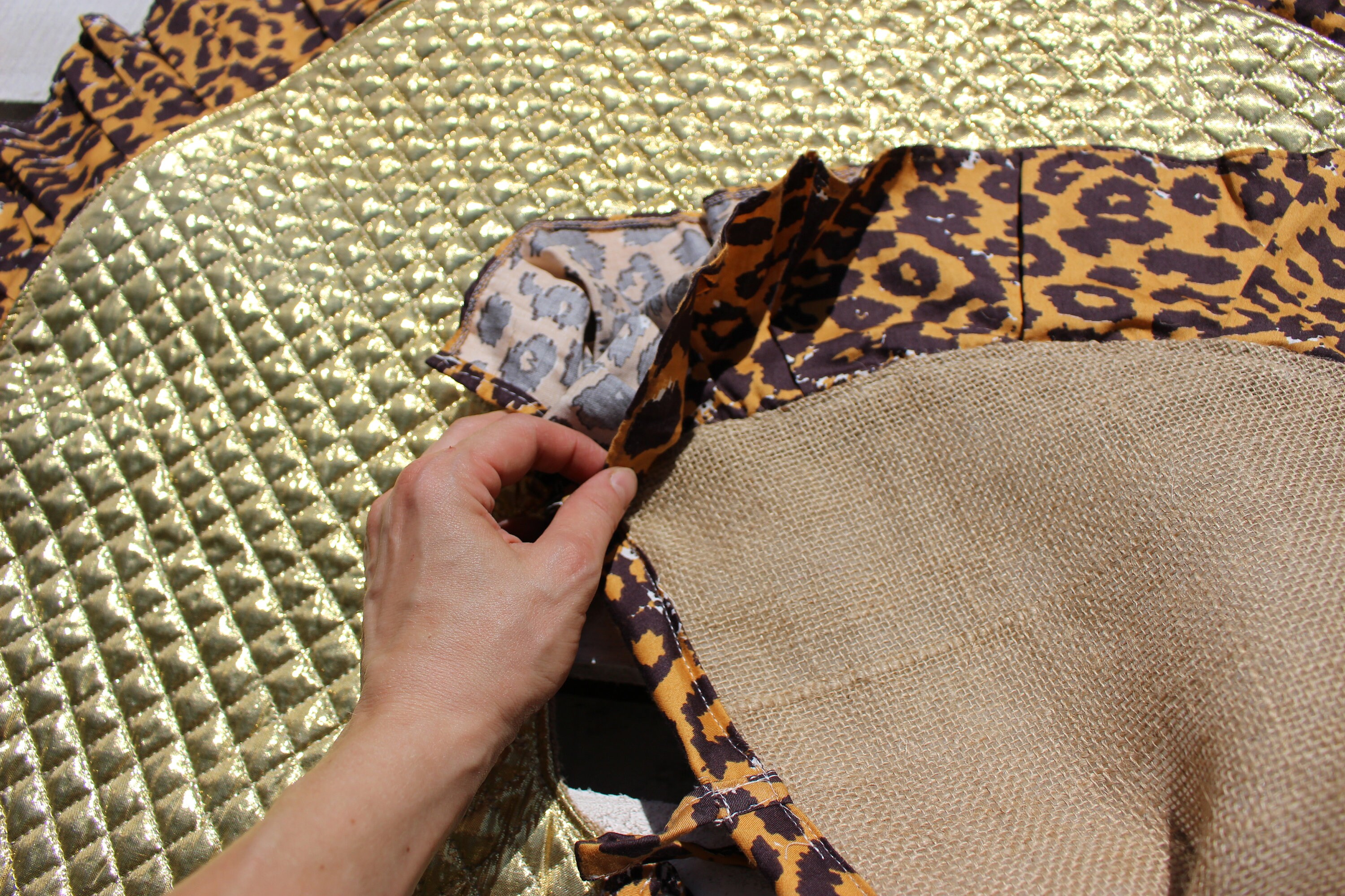 Leopard Tree Skirt 