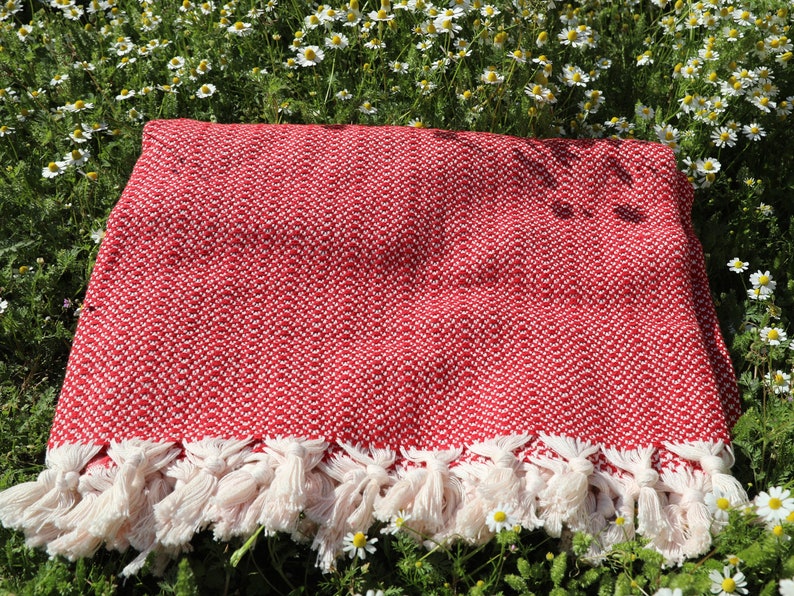 Handwoven Blanket Throw Black Cotton Blanket Hand Loomed Etsy