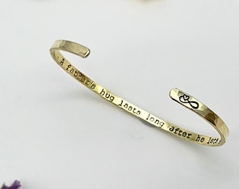Dad Memorial Gift Bracelet, Sympathy Gift for Loss of Father, Remembering a Loved One, Memorial Jewelry, Bereavement Gift, Grief Gift