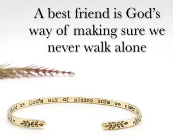 Bracelet for Best Friend, Gift for Best Friend, Bff Bracelet, best friend Jewelry, Gift for Best friend Birthday, Red Fern Studio