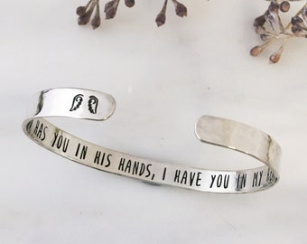 Memorial Bracelet Jewelry, Grief Gift, Sympathy Gift Bracelet, Personalized loss of Husband Friend Mom Dad Sister Brother Son Daughter Baby