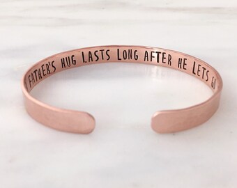 Loss of Father Gift Bracelet, In memory of dad, memorial bracelet, memorial jewelry, grief bereavement gift dad father, sympathy gift