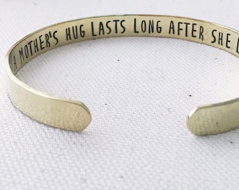 Loss of Mother gift Bracelet, Grief Jewelry, Memorial Bracelet Mom, Loss of mom, In memory of mom, bereavement gift for mother