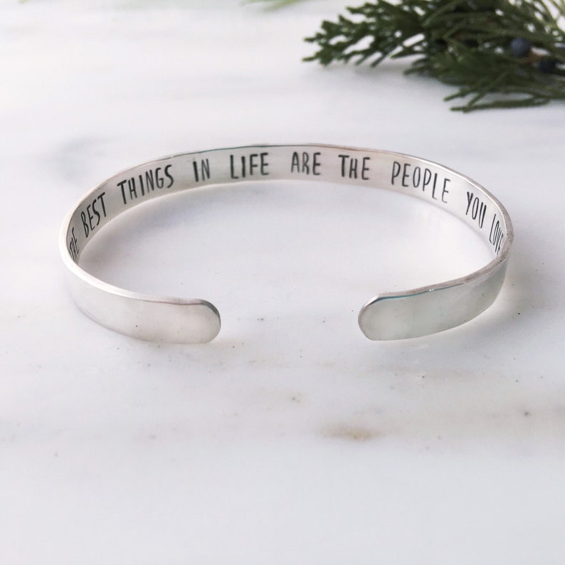 Bracelet, Mothers Day gift from or for a Daughter, Gift for Daughter from Mom or Dad on Wedding Day, Bracelet for Wife, Gift for Her image 1