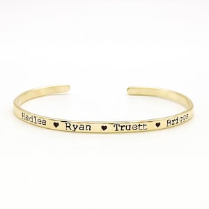 Grandmother Bracelet Personalized, Gift for Grandma or Mom, Mothers Day Gift, Grandchildren Bracelet, Kids Name Jewelry, Bracelet for Mom