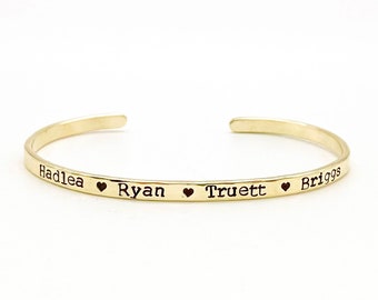 Grandmother Bracelet Personalized, Gift for Grandma or Mom, Mothers Day Gift, Grandchildren Bracelet, Kids Name Jewelry, Bracelet for Mom