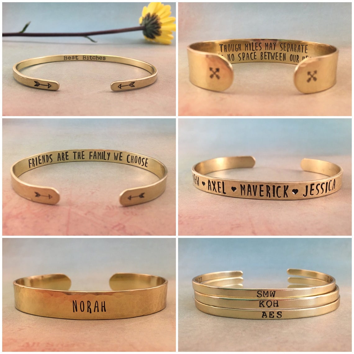 Personalized Gold Bracelet Custom Bracelet Gold Personalized Etsy