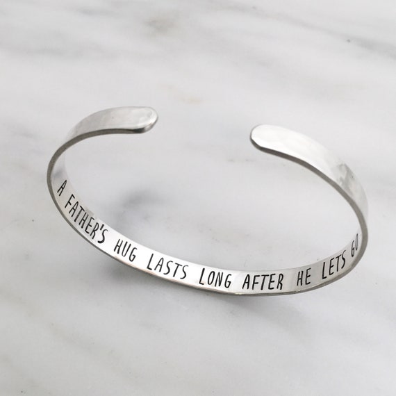 Memorial Bracelet Dad in Memory of Dad Jewelry Remembering Dad